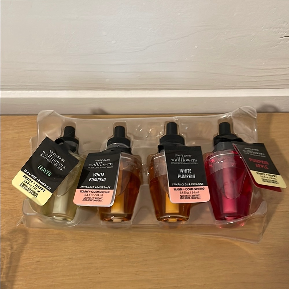 Bath & Body Works | Wallflower Plug-In Refill Bulbs Fall Scents (4 bulbs)